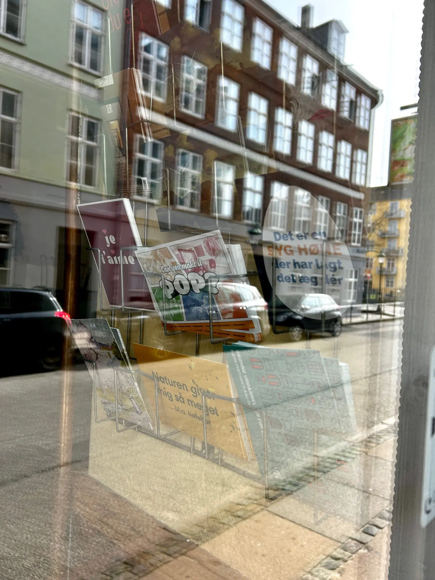The Go-card displayed in a café in Copenhagen